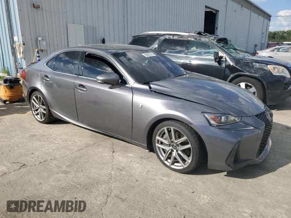 ✅ 2020 Lexus IS 300 F Sport • VIN: JTHG81F24L5040786 • Lot: 69802545. Listed on Copart with Not provided. Free auction sales archive from the USA and detailed vehicle history report at DreamBid. Image 4.