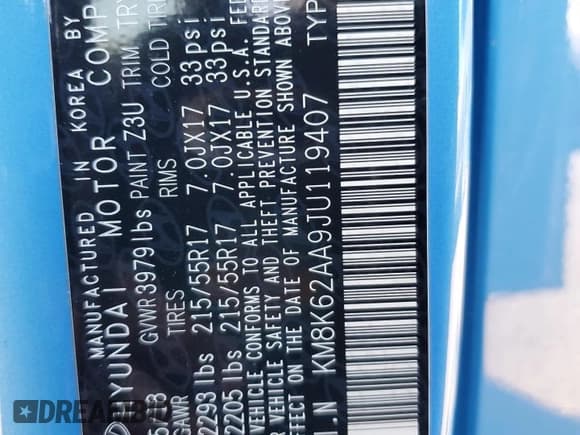 ✅ 2018 Hyundai Kona SEL • VIN: KM8K62AA9JU119407 • Лот: 70354053. Опубликован ранее на Copart с пробегом 31 900 миль. Бесплатный доступ к архиву аукционных продаж из США и подробный отчёт об истории автомобиля на DreamBid. Изображение 14.