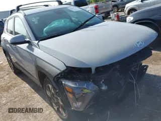 2025 Hyundai Kona SEL with VIN KM8HB3AB5SU273814, listed as a IAAI auction lot 43008032 with 1,564 mi miles and . Bid and sale history available at DreamBid. Image 1.