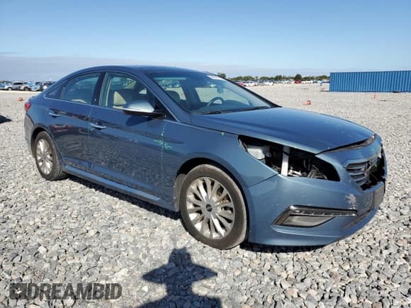 ✅ 2015 Hyundai Sonata Limited • VIN: 5NPE34AF0FH041425 • Лот: 90570705. Опубликован ранее на Copart с пробегом 91 983 миль. Бесплатный доступ к архиву аукционных продаж из США и подробный отчёт об истории автомобиля на DreamBid. Изображение 4.