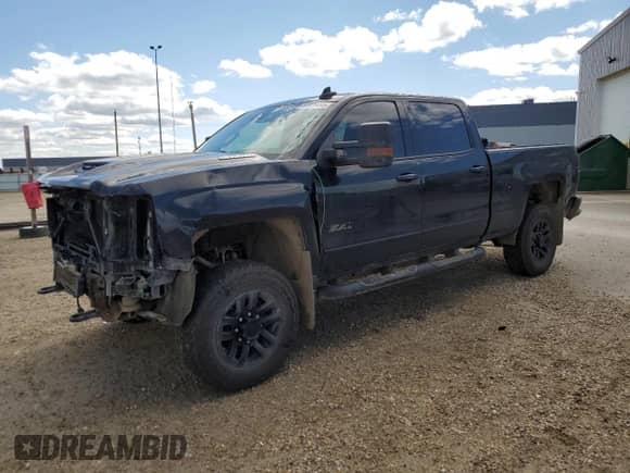 2017 Chevrolet Silverado 3500HD LTZ with VIN 1GC4K0EY3HF184708, listed as a Copart auction lot 68829495 with 251,642 mi miles and Salvage title. Bid and sale history available at DreamBid. Image 1.