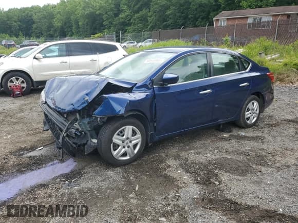 ✅ 2017 Nissan Sentra S • VIN: 3N1AB7AP4HY315732 • Lot: 58944965. Listed on Copart with 56,550 mi. Free auction sales archive from the USA and detailed vehicle history report at DreamBid. Image 1.