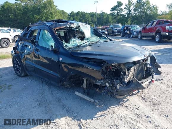 2017 Jeep Grand Cherokee Trailhawk with VIN 1C4RJFLG9HC802590, listed as a IAAI auction lot 40178124 with 105,916 mi miles and . Bid and sale history available at DreamBid. Image 1.