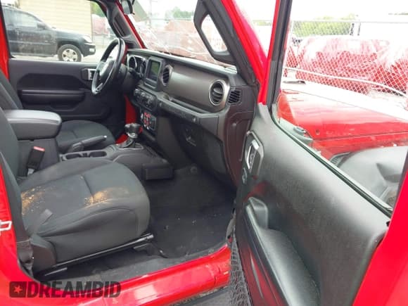 ✅ 2021 Jeep Wrangler Unlimited Sport S • VIN: 1C4HJXDN1MW544637 • Lot: 42086233. Listed on IAAI with 78,536 mi. Free auction sales archive from the USA and detailed vehicle history report at DreamBid. Image 5.