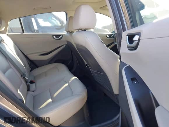 2018 Hyundai Ioniq Limited with VIN KMHC05LC1JU060715, listed as a IAAI auction lot 43479078 with 121,376 mi miles and . Bid and sale history available at DreamBid. Image 8.