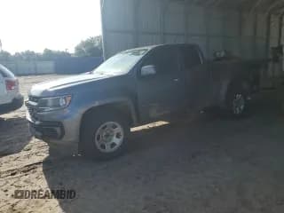 ✅ 2021 Chevrolet Colorado 2WD LT • VIN: 1GCHSCEA2M1257998 • Lot: 62754265. Listed on Copart with 90,858 mi. Free auction sales archive from the USA and detailed vehicle history report at DreamBid. Image 1.