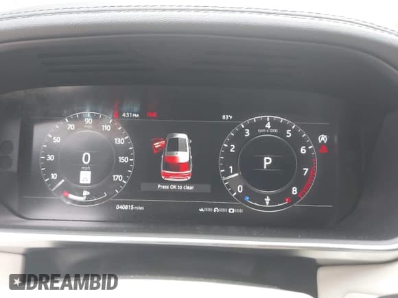 ✅ 2019 Land Rover Range Rover • VIN: SALGS2RE6KA562378 • Lot: 43338761. Listed on IAAI with 40,815 mi. Free auction sales archive from the USA and detailed vehicle history report at DreamBid. Image 7.