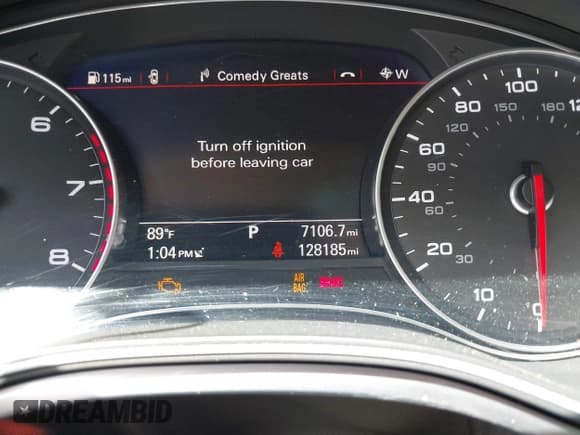 ✅ 2016 Audi A7 Premium Plus • VIN: WAUWGAFC0GN076342 • Lot: 43296426. Listed on IAAI with 128,185 mi. Free auction sales archive from the USA and detailed vehicle history report at DreamBid. Image 7.