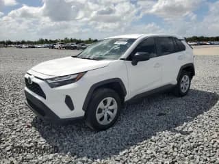 ✅ 2024 Toyota RAV4 LE • VIN: 2T3H1RFV8RW325964 • Lot: 85643135. Listed on Copart with 14,295 mi. Free auction sales archive from the USA and detailed vehicle history report at DreamBid. Image 1.