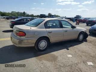 2001 Chevrolet Malibu z VIN 1G1ND52J216123769, wystawiony jako Copart lot #68695424 z przebiegiem 85 381 mil mil oraz Szkoda całkowita • Salvage title. Historia ofert i sprzedaży dostępna na DreamBid. Obrazek 3.
