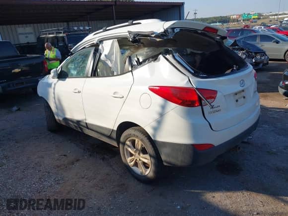 ✅ 2013 Hyundai Tucson GLS • VIN: KM8JU3AC4DU672737 • Лот: 43443555. Размещён на IAAI с пробегом Не указан миль. Получите бесплатный доступ к архиву аукционных продаж из США и посмотрите подробный отчёт об истории автомобиля на DreamBid. Изображение 3.
