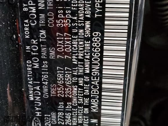 ✅ 2022 Hyundai Tucson Preferred • VIN: KM8JBCAE9NU066889 • Lot: 83431484. Wystawiony na Copart z przebiegiem Nie podano. Bezpłatny archiwum sprzedaży aukcyjnych z USA i szczegółowy raport historii pojazdu na DreamBid. Zdjęcie 14.