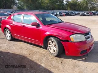 ✅ 2013 Dodge Avenger SXT • VIN: 1C3CDZCB0DN663195 • Lot: 43547247. Listed on IAAI with 220,278 mi. Free auction sales archive from the USA and detailed vehicle history report at DreamBid. Image 1.