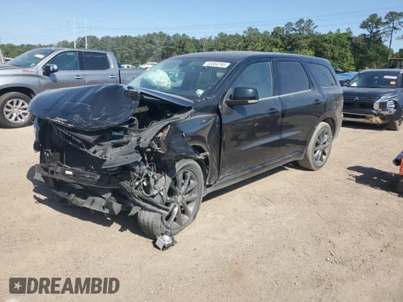✅ 2017 Dodge Durango GT • VIN: 1C4RDHDG2HC930512 • Lot: 53554745. Listed on Copart with 44,217 mi. Free auction sales archive from the USA and detailed vehicle history report at DreamBid. Image 1.