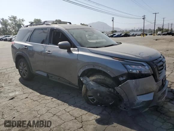 ✅ 2023 Nissan Pathfinder SV • VIN: 5N1DR3BA6PC275729 • Lot: 60734185. Listed on Copart with 31,411 mi. Free auction sales archive from the USA and detailed vehicle history report at DreamBid. Image 4.