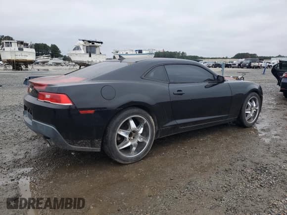 ✅ 2014 Chevrolet Camaro LS • VIN: 2G1FA1E36E9127163 • Лот: 90342415. Опубликован ранее на Copart с пробегом 147 570 миль. Бесплатный доступ к архиву аукционных продаж из США и подробный отчёт об истории автомобиля на DreamBid. Изображение 3.
