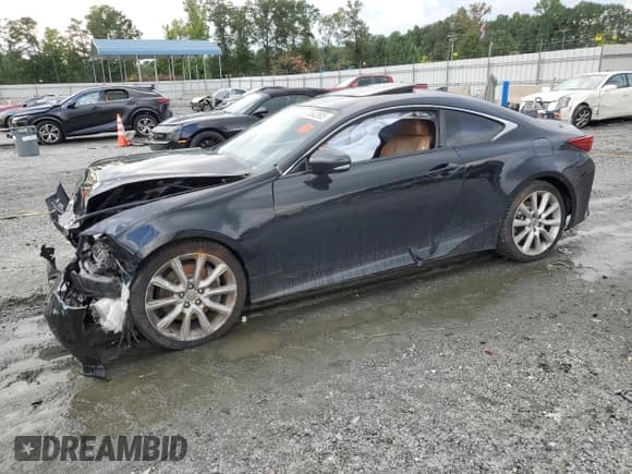 ✅ 2015 Lexus RC 350 F Sport • VIN: JTHSE5BC8F5003768 • Lot: 70042805. Listed on Copart with 167,302 mi. Free auction sales archive from the USA and detailed vehicle history report at DreamBid. Image 1.
