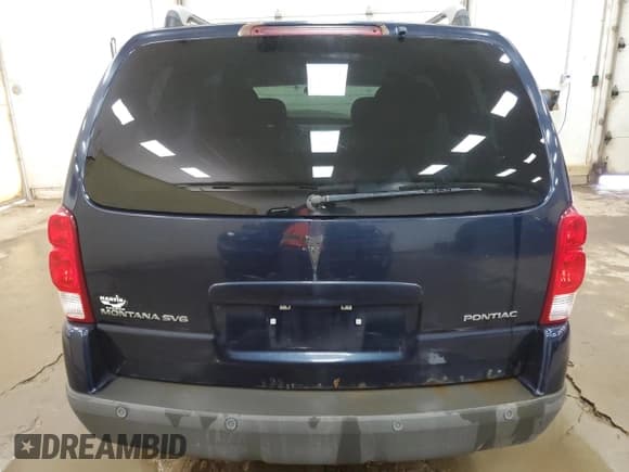 ✅ 2006 Pontiac Montana • VIN: 1GMDV33L36D162633 • Лот: 62877005. Опубликован ранее на Copart с пробегом 190 562 миль. Бесплатный доступ к архиву аукционных продаж из США и подробный отчёт об истории автомобиля на DreamBid. Изображение 6.