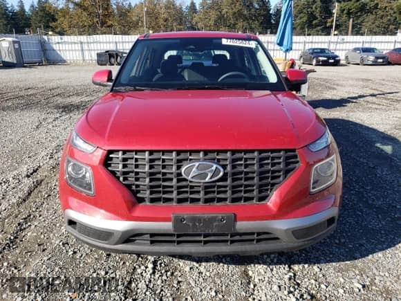 2023 Hyundai Venue SE с VIN KMHRB8A3XPU213285, выставлен на аукционе Copart как лот 77025824 с пробегом 17 854 миль миль и Списание • Salvage title. История ставок и продаж доступна на DreamBid. Изображение 5.