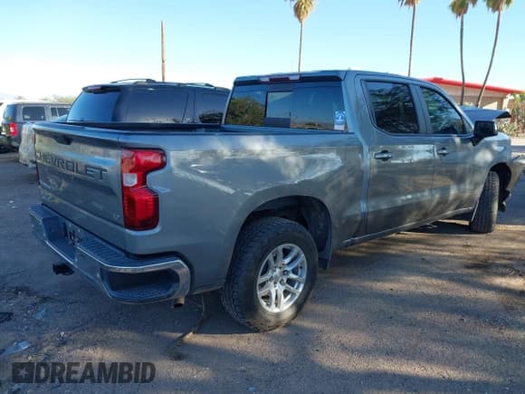 ✅ 2020 Chevrolet Silverado 1500 LT • VIN: 3GCPWCED2LG206625 • Lot: 43524295. Listed on IAAI with 54,837 mi. Free auction sales archive from the USA and detailed vehicle history report at DreamBid. Image 4.