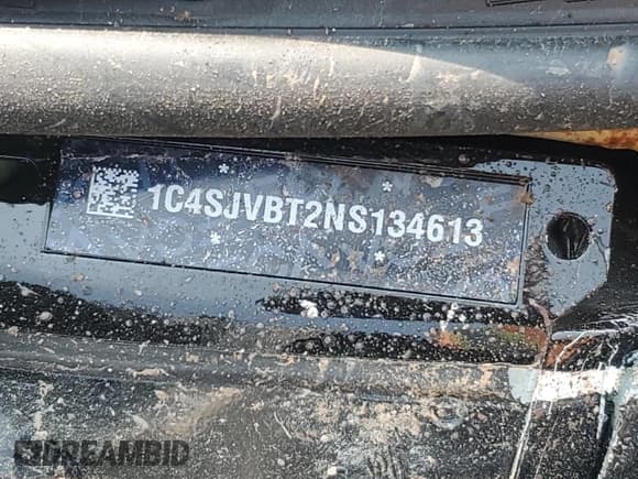 ✅ 2022 Jeep Wagoneer Series II • VIN: 1C4SJVBT2NS134613 • Lot: 70929025. Listed on Copart with Not provided. Free auction sales archive from the USA and detailed vehicle history report at DreamBid. Image 14.