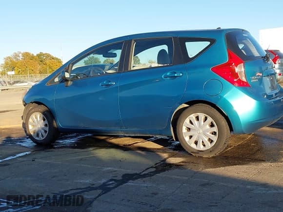 ✅ 2014 Nissan Note S • VIN: 3N1CE2CP9EL351795 • Lot: 43611146. Listed on IAAI with 99,935 mi. Free auction sales archive from the USA and detailed vehicle history report at DreamBid. Image 3.