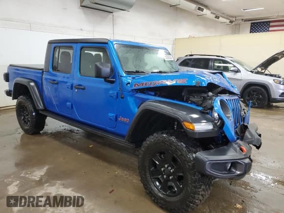 ✅ 2022 Jeep Gladiator Mojave • VIN: 1C6JJTEGXNL129496 • Lot: 43359345. Wystawiony na Copart z przebiegiem 96 060 mil. Bezpłatny archiwum sprzedaży aukcyjnych z USA i szczegółowy raport historii pojazdu na DreamBid. Zdjęcie 4.