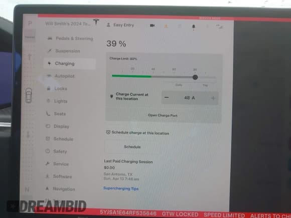 ✅ 2024 Tesla Model S Plaid • VIN: 5YJSA1E64RF535646 • Lot: 42406021. Wystawiony na IAAI z przebiegiem 9 124 mil. Bezpłatny archiwum sprzedaży aukcyjnych z USA i szczegółowy raport historii pojazdu na DreamBid. Zdjęcie 18.