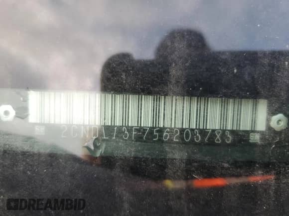 2005 Chevrolet Equinox LS с VIN 2CNDL13F756203783, выставлен на аукционе Copart как лот 80848944 с пробегом 158 711 миль миль и Списание • Salvage title. История ставок и продаж доступна на DreamBid. Изображение 12.