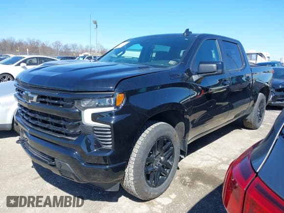 ✅ 2024 Chevrolet Silverado 1500 RST • VIN: 1GCUDEE82RZ343368 • Lot: 41853257. Listed on IAAI with 11,410 mi. Free auction sales archive from the USA and detailed vehicle history report at DreamBid. Image 17.