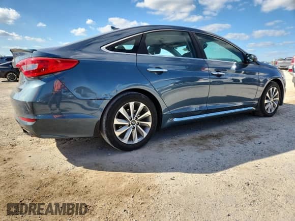 2015 Hyundai Sonata Sport with VIN 5NPE34AF3FH213558, listed as a Copart auction lot 90834565 with 117,192 mi miles and Clean title. Bid and sale history available at DreamBid. Image 3.