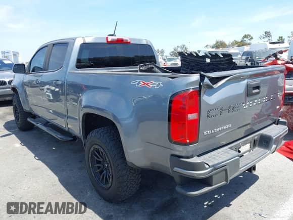 2022 Chevrolet Colorado 4WD Work Truck с VIN 1GCGTBEN2N1148111, выставлен на аукционе IAAI как лот 42327481 с пробегом 56 506 миль миль и . История ставок и продаж доступна на DreamBid. Изображение 3.