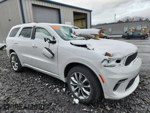 ✅ 2021 Dodge Durango SXT Plus • VIN: 1C4RDJAG6MC579383 • Lot: 92000775. Listed on Copart with 51,206 mi. Free auction sales archive from the USA and detailed vehicle history report at DreamBid. Image 4.