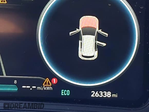 ✅ 2023 Hyundai Kona Limited • VIN: KM8K53AG6PU163791 • Lot: 43637198. Listed on IAAI with 26,338 mi. Free auction sales archive from the USA and detailed vehicle history report at DreamBid. Image 16.