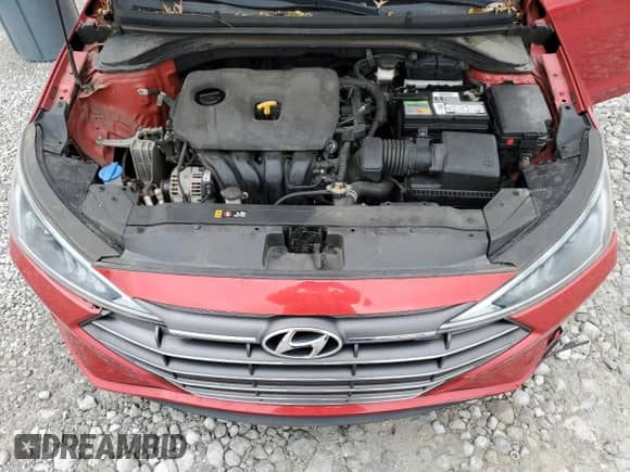 2020 Hyundai Elantra SEL with VIN 5NPD84LF1LH551644, listed as a Copart auction lot 87410875 with 47,018 mi miles and Salvage title. Bid and sale history available at DreamBid. Image 11.