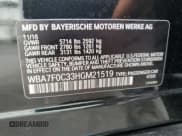 ✅ 2017 BMW 7 Series 750i • VIN: WBA7F0C33HGM21519 • Lot: 46116625. Listed on Copart with 94,464 mi. Free auction sales archive from the USA and detailed vehicle history report at DreamBid. Image 12.