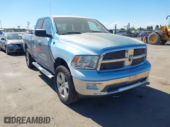 ✅ 2012 Ram 1500 SLT • VIN: 1C6RD7GT6CS126402 • Lot: 42908540. Listed on IAAI with 320,082 mi. Free auction sales archive from the USA and detailed vehicle history report at DreamBid. Image 1.