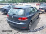 ✅ 2010 Volkswagen Golf • VIN: WVWDB7AJ0AW364638 • Lot: 42673534. Listed on IAAI with 175,778 mi. Free auction sales archive from the USA and detailed vehicle history report at DreamBid. Image 4.