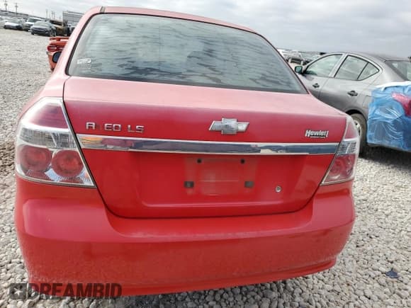 ✅ 2007 Chevrolet Aveo LS • VIN: KL1TD56637B177724 • Lot: 87205464. Wystawiony na Copart z przebiegiem 164 192 mil. Bezpłatny archiwum sprzedaży aukcyjnych z USA i szczegółowy raport historii pojazdu na DreamBid. Zdjęcie 6.