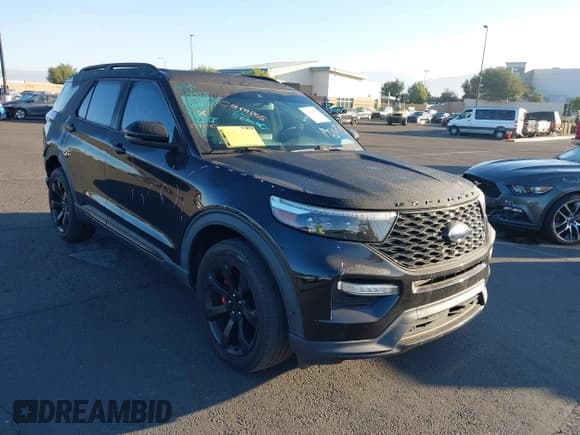 ✅ 2020 Ford Explorer ST • VIN: 1FM5K8GC5LGB16381 • Lot: 43640054. Wystawiony na IAAI z przebiegiem 97 942 mil. Bezpłatny archiwum sprzedaży aukcyjnych z USA i szczegółowy raport historii pojazdu na DreamBid. Zdjęcie 1.