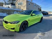 ✅ 2018 BMW M4 • VIN: WBS4Y9C56JAC87793 • Лот: 96534985. Опубликован ранее на Copart с пробегом 88 275 миль. Бесплатный доступ к архиву аукционных продаж из США и подробный отчёт об истории автомобиля на DreamBid. Изображение 1.