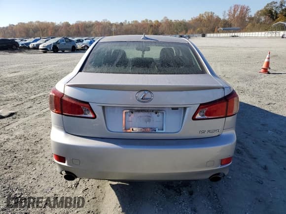 ✅ 2012 Lexus IS 250 • VIN: JTHBF5C29C5166976 • Lot: 91265525. Listed on Copart with 192,087 mi. Free auction sales archive from the USA and detailed vehicle history report at DreamBid. Image 6.