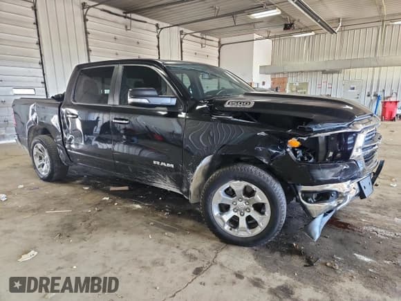 ✅ 2019 Ram 1500 Big Horn • VIN: 1C6SRFFT2KN648942 • Lot: 82604715. Listed on Copart with 72,064 mi. Free auction sales archive from the USA and detailed vehicle history report at DreamBid. Image 4.