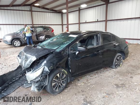 ✅ 2014 Honda Civic EX • VIN: 19XFB2F83EE252563 • Лот: 43381629. Опубликован ранее на IAAI с пробегом 162 863 миль. Бесплатный доступ к архиву аукционных продаж из США и подробный отчёт об истории автомобиля на DreamBid. Изображение 2.