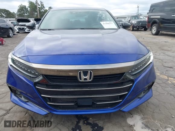 ✅ 2022 Honda Accord Sport SE • VIN: 1HGCV1F49NA029112 • Lot: 43408557. Listed on IAAI with 55,767 mi. Free auction sales archive from the USA and detailed vehicle history report at DreamBid. Image 12.