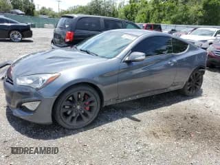 ✅ 2015 Hyundai Genesis Coupe 3.8L Base • VIN: KMHHU6KJ9FU130503 • Lot: 62912895. Wystawiony na Copart z przebiegiem 94 411 mil. Bezpłatny archiwum sprzedaży aukcyjnych z USA i szczegółowy raport historii pojazdu na DreamBid. Zdjęcie 1.