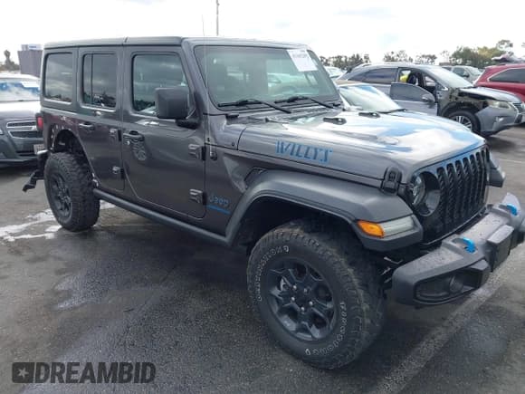 ✅ 2023 Jeep Wrangler • VIN: 1C4JJXN63PW690034 • Lot: 43345289. Wystawiony na IAAI z przebiegiem 19 186 mil. Bezpłatny archiwum sprzedaży aukcyjnych z USA i szczegółowy raport historii pojazdu na DreamBid. Zdjęcie 1.