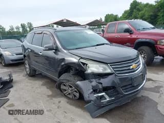 ✅ 2015 Chevrolet Traverse LT • VIN: 1GNKRHKD0FJ200903 • Lot: 42344284. Wystawiony na IAAI z przebiegiem 131 229 mil. Bezpłatny archiwum sprzedaży aukcyjnych z USA i szczegółowy raport historii pojazdu na DreamBid. Zdjęcie 1.