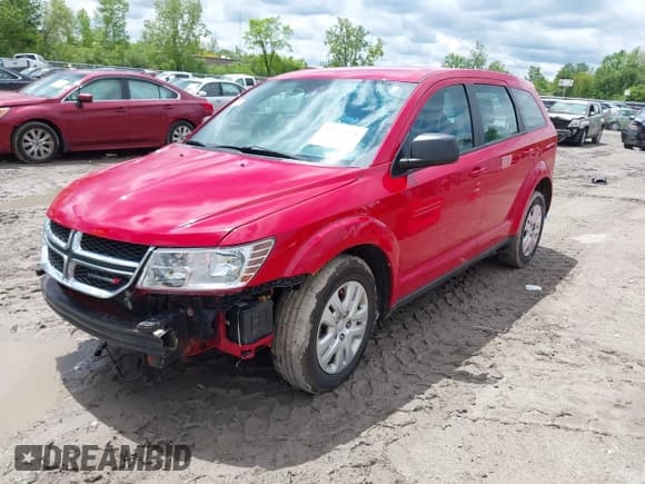 ✅ 2013 Dodge Journey SE • VIN: 3C4PDCAB4DT723573 • Lot: 42347234. Listed on IAAI with 109,349 mi. Free auction sales archive from the USA and detailed vehicle history report at DreamBid. Image 16.