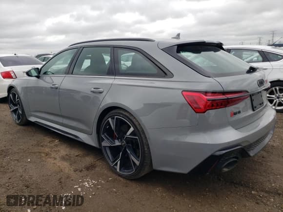 ✅ 2023 Audi RS 6 • VIN: WUA1CBF26PN900160 • Лот: 55480805. Опубликован ранее на Copart с пробегом 41 539 миль. Бесплатный доступ к архиву аукционных продаж из США и подробный отчёт об истории автомобиля на DreamBid. Изображение 2.